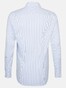 Seidensticker Oxford Light Business Kent Stripe Shirt Deep Intense Blue