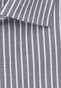 Seidensticker Oxford Stripe Light Business Kent Overhemd Navy