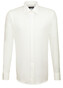Seidensticker Party Kent Kraag Overhemd Off White