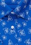 Seidensticker Poplin Bright Fantasy Shirt Sky Blue Melange