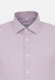 Seidensticker Poplin Business Kent Check Overhemd Rosé