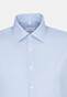 Seidensticker Poplin Business Kent Mini Check Shirt Aqua Blue