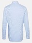 Seidensticker Poplin Business Kent Mini Check Shirt Aqua Blue
