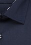 Seidensticker Poplin Collar Contrast Overhemd Navy