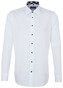Seidensticker Poplin Collar Contrast Shirt White