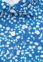 Seidensticker Poplin Floral Fantasy Shirt Turquoise