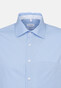Seidensticker Poplin Mini Dotted Circle Shirt Blue