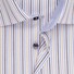 Seidensticker Poplin Multi Stripe Cotton Non-Iron Overhemd Zand-Blauw
