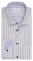 Seidensticker Poplin Multi Stripe Cotton Non-Iron Shirt Sand-Blue