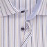 Seidensticker Poplin Multi Stripe Cotton Non-Iron Shirt Sand-Blue