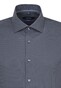 Seidensticker Poplin Sleeve 7 Mini Dot Overhemd Zwart Melange