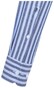 Seidensticker Poplin Stripe Overhemd Navy
