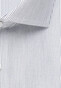 Seidensticker Poplin Stripe Spread Kent Overhemd Navy