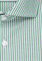 Seidensticker Poplin Stripe Spread Kent Shirt Green