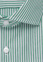Seidensticker Poplin Stripe Spread Kent Shirt Green