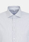 Seidensticker Poplin Stripe Spread Kent Shirt Navy