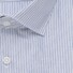 Seidensticker Poplin Striped Business Overhemd Sky Blue Melange