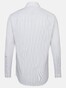 Seidensticker Poplin Striped Spread Kent Shirt Navy