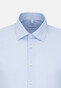 Seidensticker Poplin Uni Business Kent Overhemd Blauw