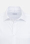 Seidensticker Poplin Uni Business Kent Overhemd Wit