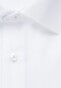 Seidensticker Poplin Uni Business Kent Overhemd Wit