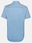 Seidensticker Short Sleeve Business Kent Overhemd Turquoise