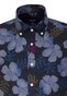 Seidensticker Short Sleeve Floral Fantasy Overhemd Navy