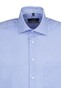 Seidensticker Short Sleeve Spread Kent Overhemd Intens Blauw