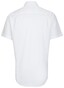 Seidensticker Short Sleeve Spread Kent Overhemd Wit