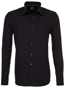 Seidensticker Slim Business Kent Shirt Black