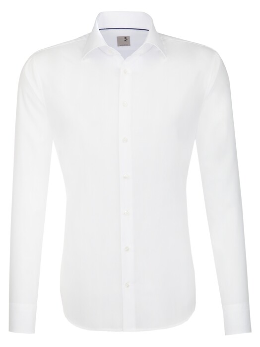 Seidensticker Slim Business Kent Shirt White