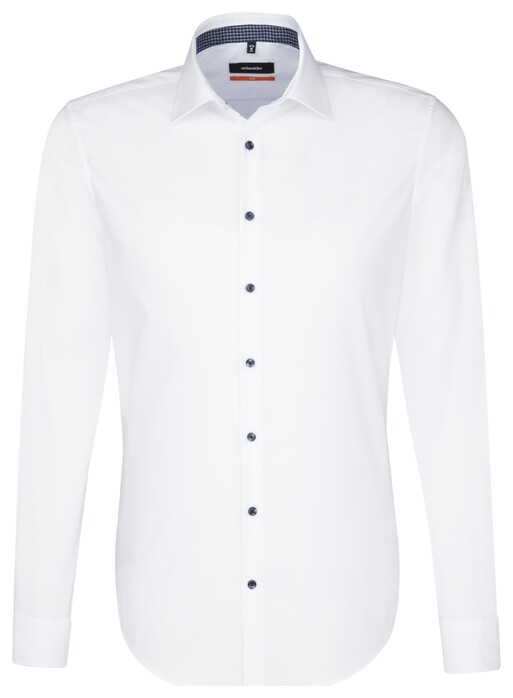 Seidensticker Slim Business Kent Shirt White