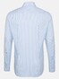 Seidensticker Slim Poplin Striped Overhemd Blauw