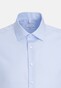 Seidensticker Slim Short Sleeve Kent Overhemd Pastel Blauw