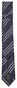 Seidensticker Small Striped Diagonal Tie Blue-Brown