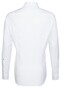 Seidensticker Spread Kent Slim Uni Overhemd Wit
