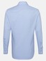 Seidensticker Spread Kent Uni Overhemd Blauw