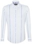 Seidensticker Stripe Spread Kent Shirt Blue
