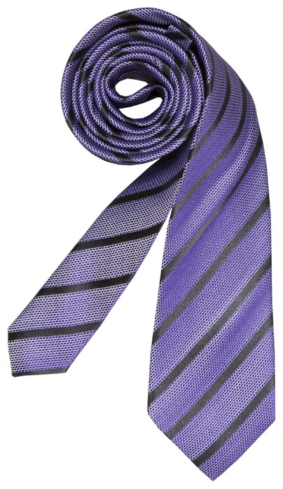 Seidensticker Stripe Tie Lilac