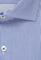Seidensticker Stripe Twill Sleeve 7 Overhemd Sky Blue Melange