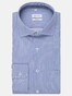 Seidensticker Stripe Twill Sleeve 7 Shirt Sky Blue Melange