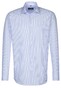 Seidensticker Striped Comfort Business Shirt Aqua Blue
