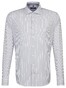 Seidensticker Striped Extra Slim Shirt Mid Grey