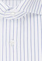 Seidensticker Striped Light Spread Kent Shirt Sky Blue Melange