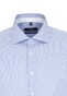 Seidensticker Striped Non Iron Business Overhemd Intens Blauw