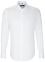 Seidensticker Structure Uni Light Business Kent Shirt White