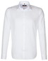 Seidensticker Structured Uni Shirt Overhemd Wit