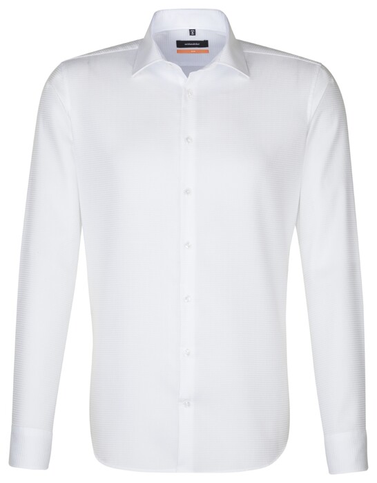 Seidensticker Structured Uni Shirt White