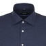 Seidensticker Subtle Stripe Kent Shirt Dark Blue Extra Melange