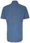 Seidensticker Tailored Short Sleeve Overhemd Blauw
